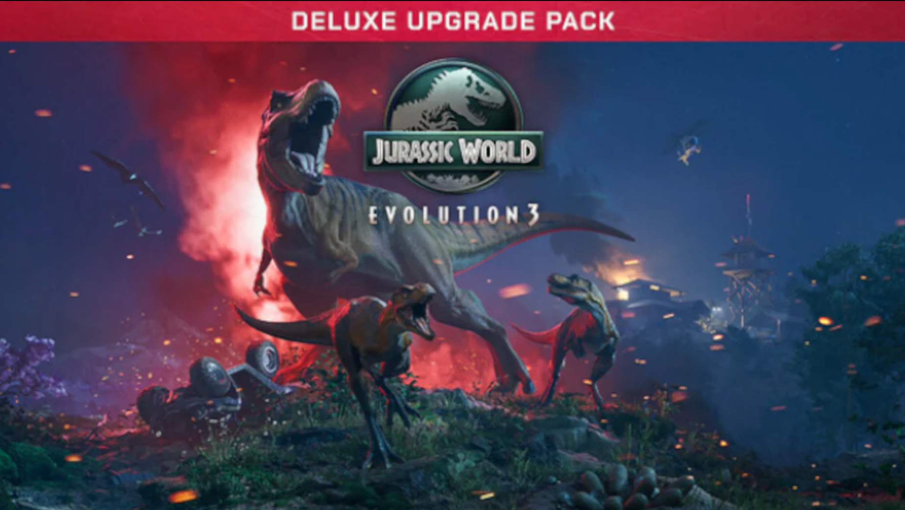 JURASSIC WORLD EVOLUTION 3: DELUXE UPGRADE PACK (DLC) - PC - STEAM - MULTILANGUAGE - WORLDWIDE