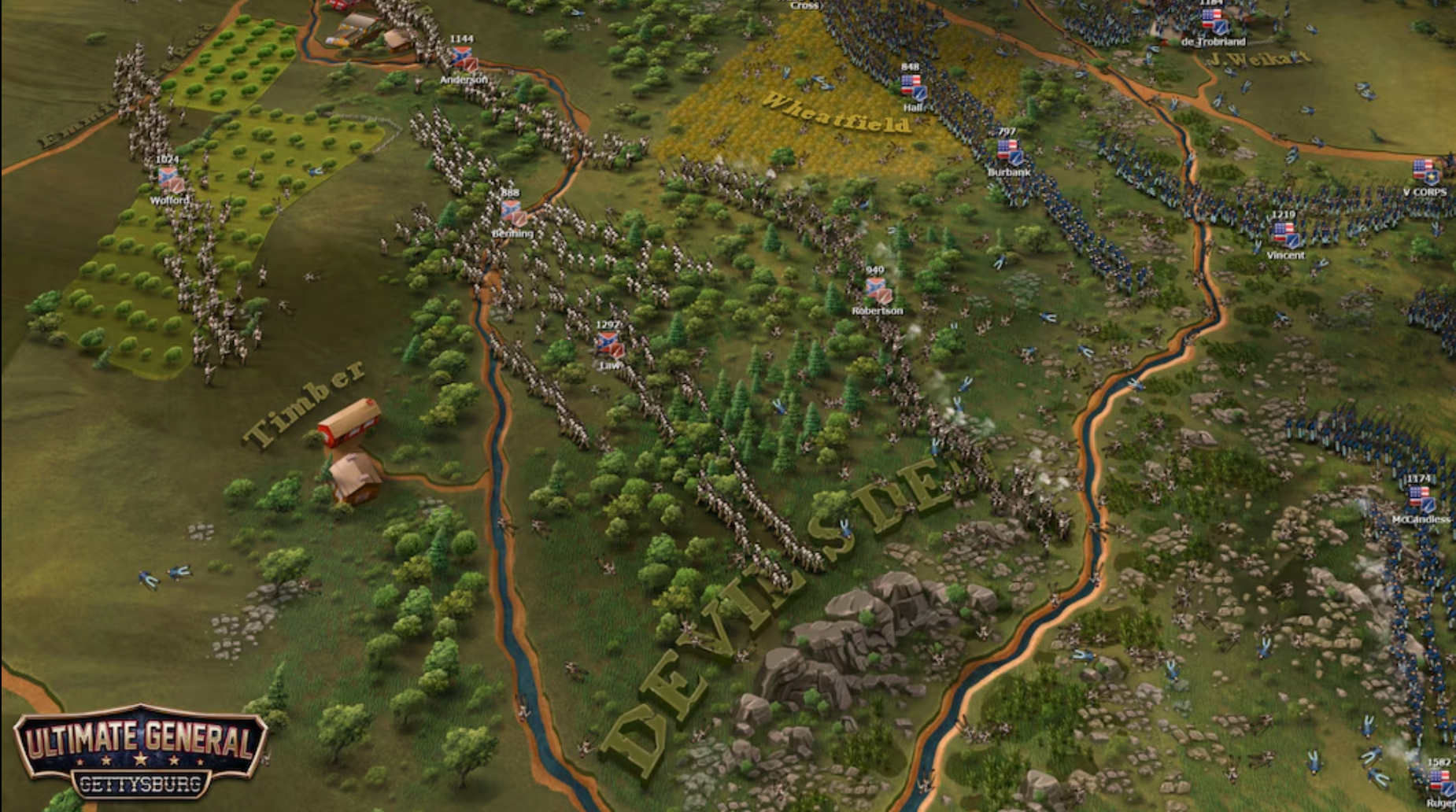 ULTIMATE GENERAL: GETTYSBURG - PC - GOG.COM - MULTILANGUAGE - WORLDWIDE