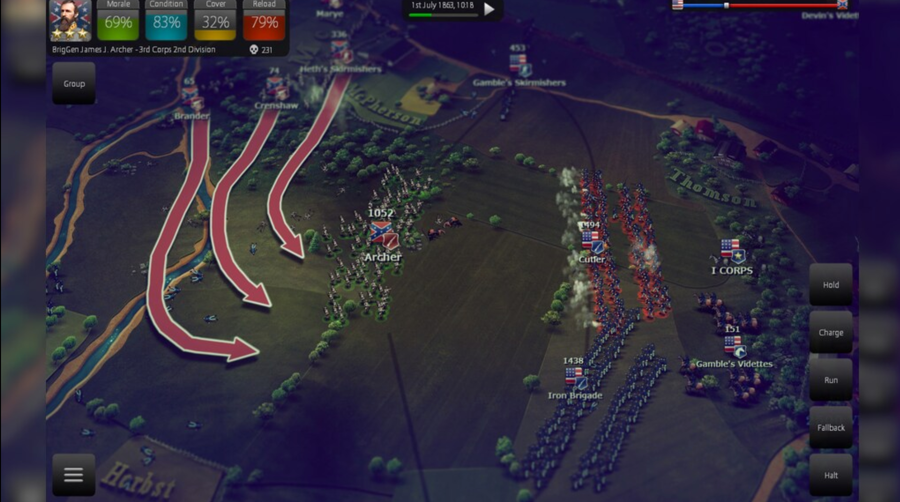 ULTIMATE GENERAL: GETTYSBURG - PC - GOG.COM - MULTILANGUAGE - WORLDWIDE