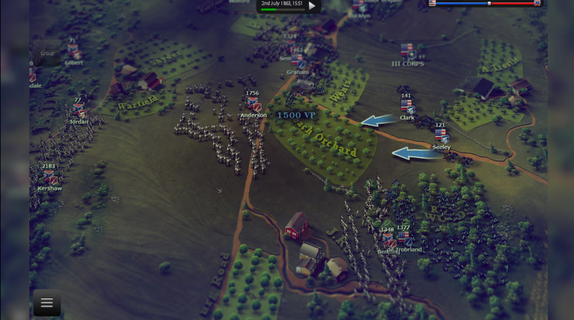 ULTIMATE GENERAL: GETTYSBURG - PC - GOG.COM - MULTILANGUAGE - WORLDWIDE