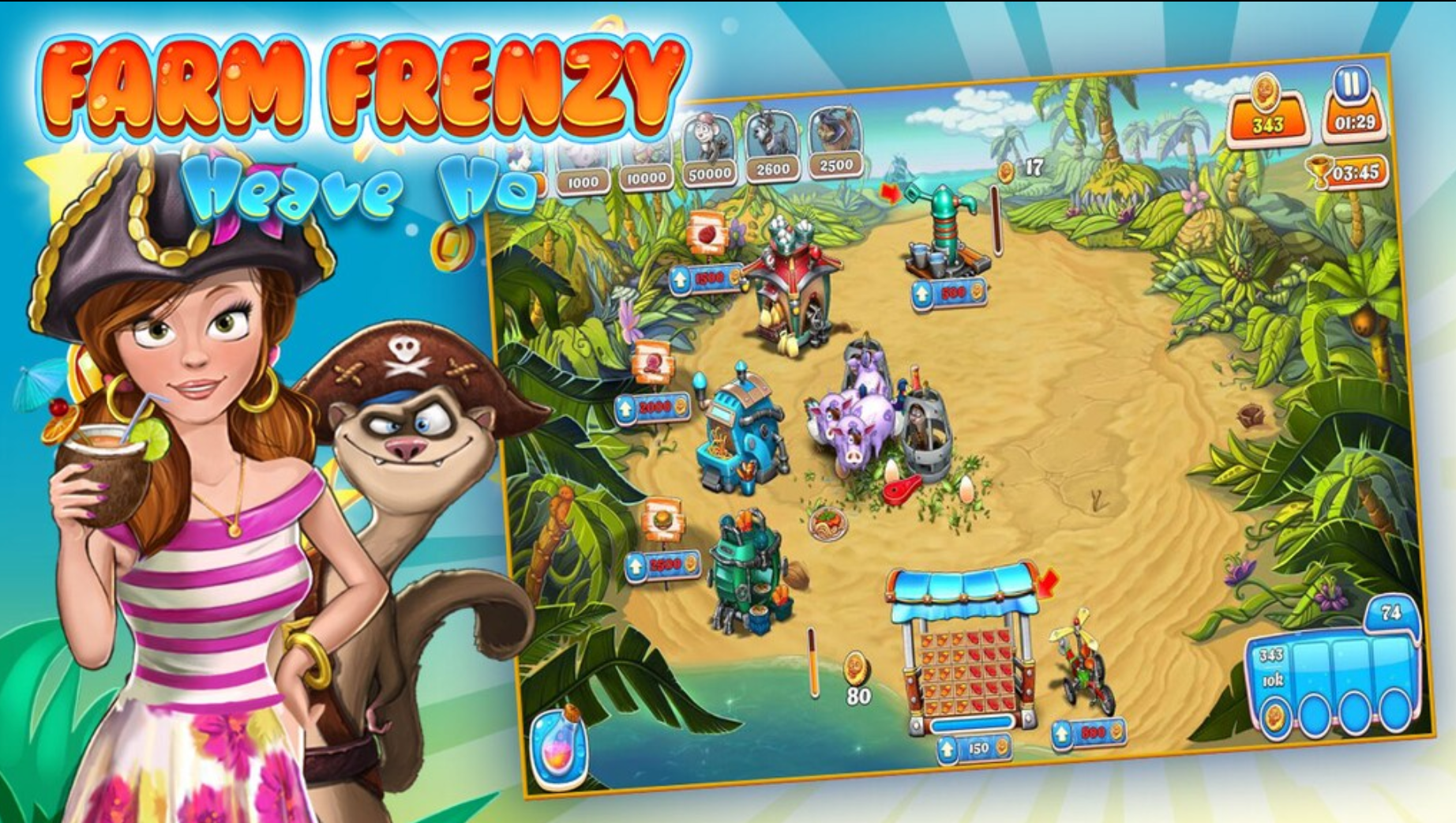FARM FRENZY: HEAVE HO - PC - STEAM - MULTILANGUAGE - WORLDWIDE