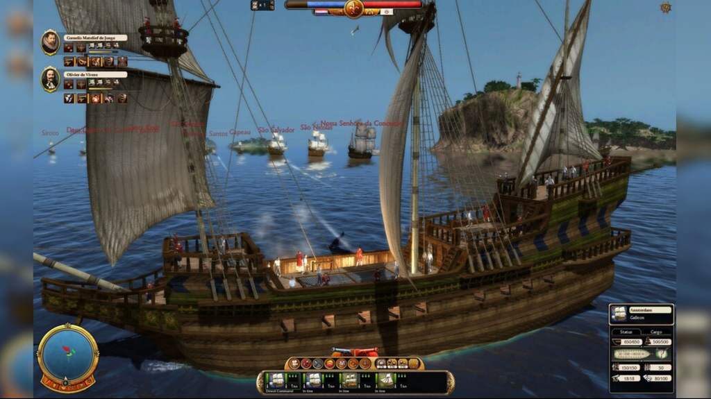 COMMANDER: CONQUEST OF THE AMERICAS - COLONIAL NAVY (DLC) - PC - STEAM - MULTILANGUAGE - WORLDWIDE