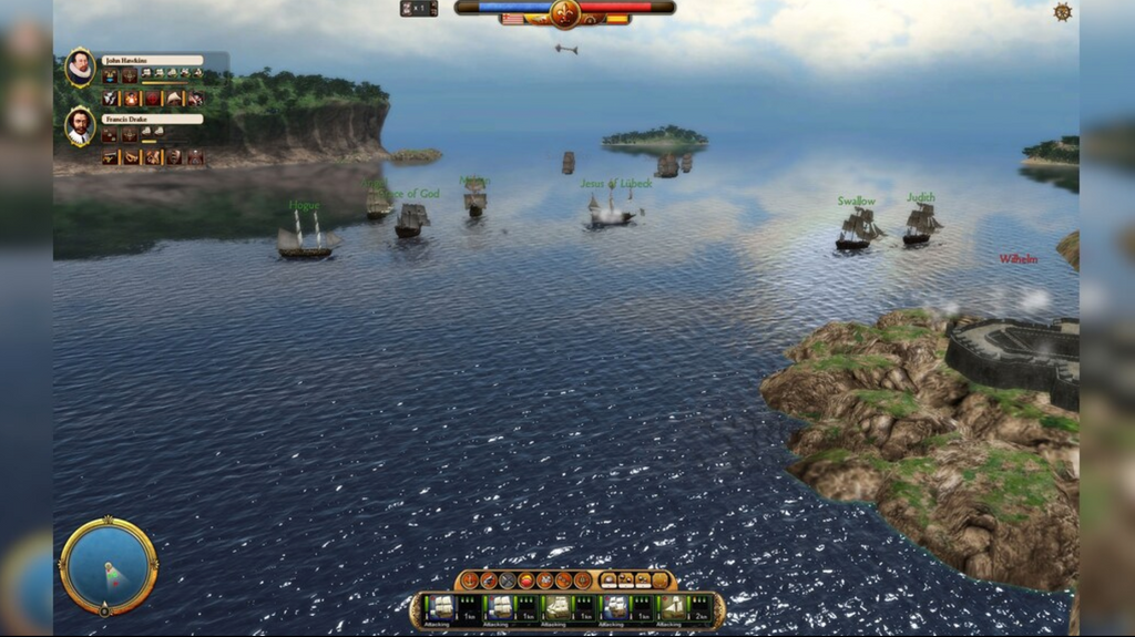 COMMANDER: CONQUEST OF THE AMERICAS - COLONIAL NAVY (DLC) - PC - STEAM - MULTILANGUAGE - WORLDWIDE