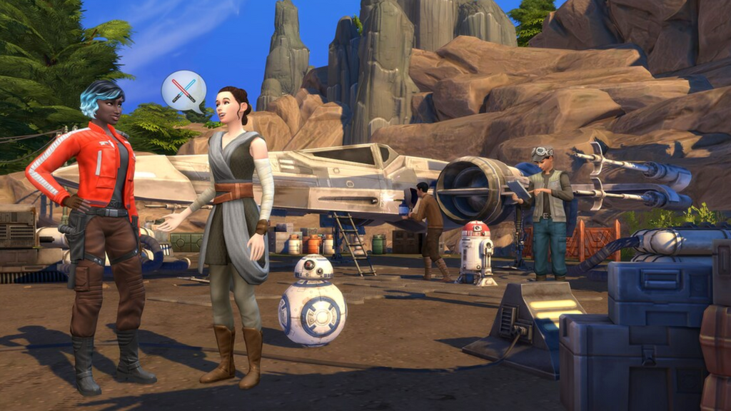 THE SIMS 4 - STAR WARS: JOURNEY TO BATUU (DLC) - XBOX ONE - XBOX LIVE - MULTILANGUAGE - WORLDWIDE