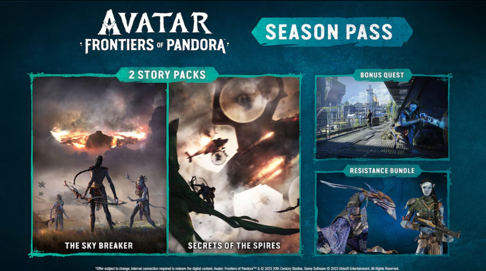 AVATAR FRONTIERS OF PANDORA SEASON PASS - PC - UBISOFT CONNECT - MULTILANGUAGE - WORLDWIDE