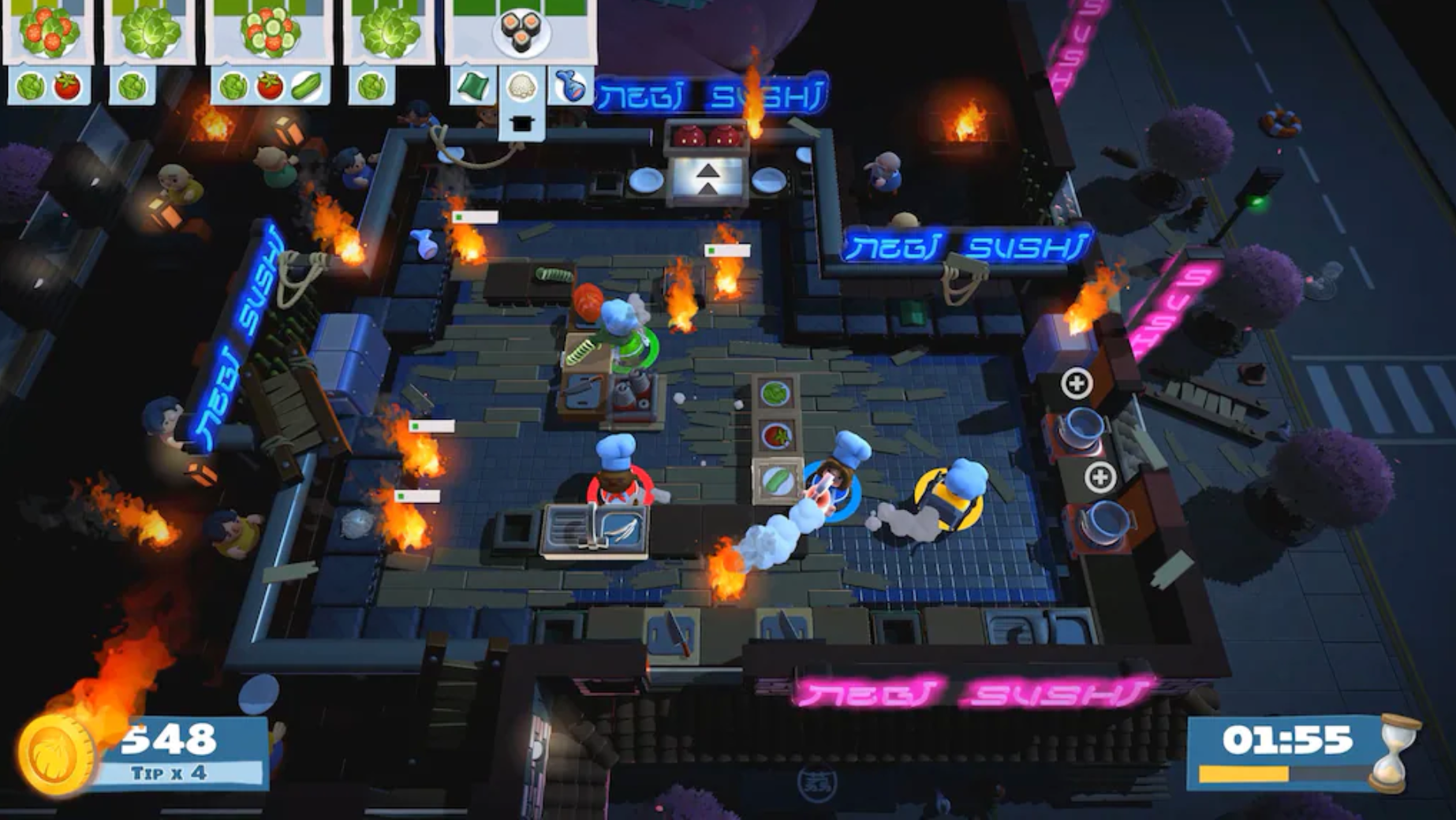 OVERCOOKED 2 - NINTENDO SWITCH - MULTILANGUAGE - EU