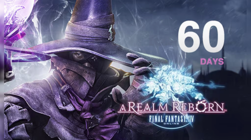 FINAL FANTASY XIV 60 DAYS GAME TIME CARD (USD) - PC - OFFICIAL WEBSITE - MULTILANGUAGE - WORLDWIDE