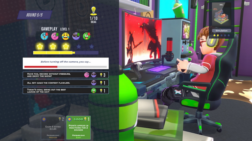 YOUTUBERS LIFE 3: STREAM TOGETHER! - PC - STEAM - MULTILANGUAGE - WORLDWIDE