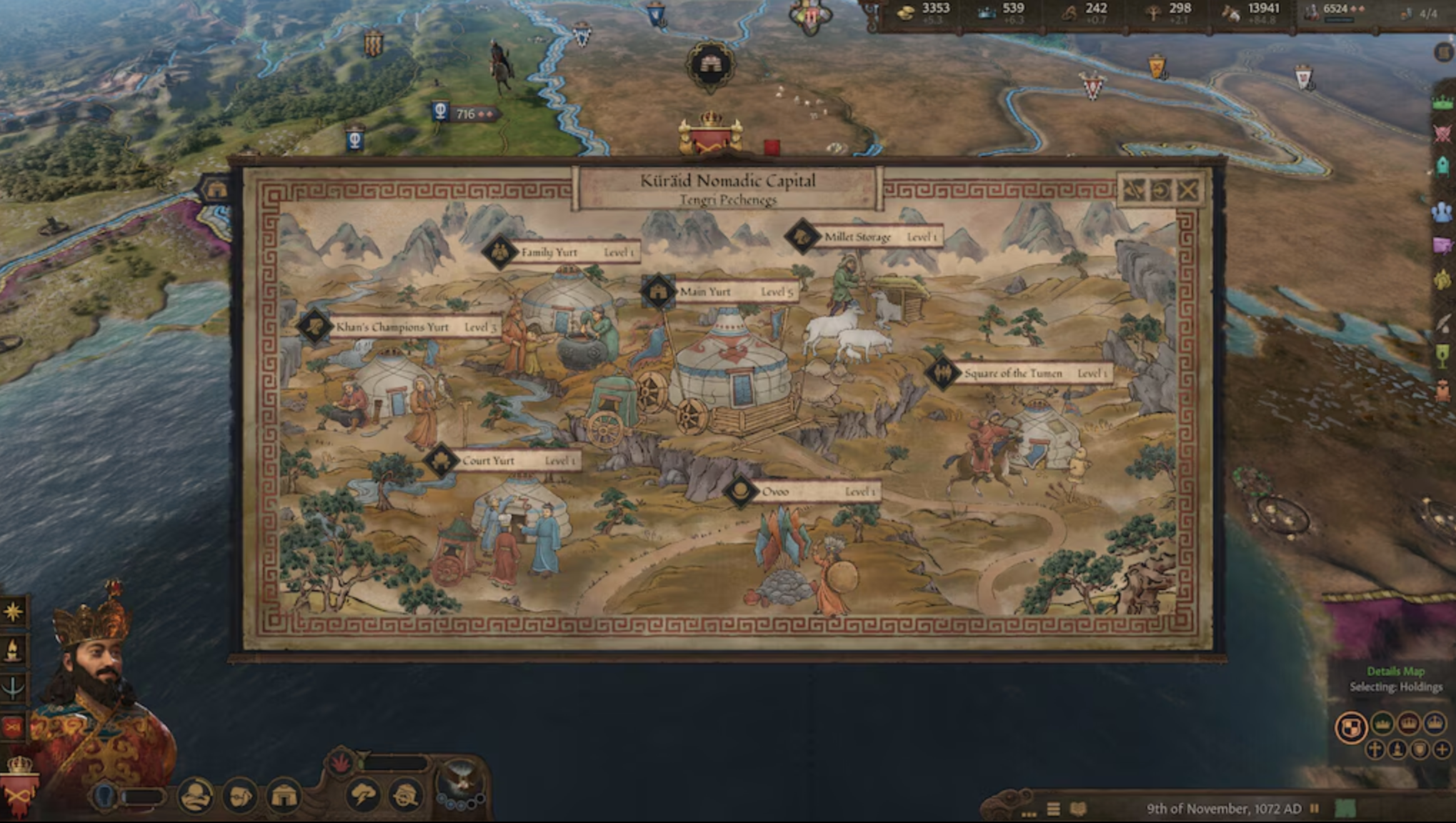 CRUSADER KINGS III - KHANS OF THE STEPPE (DLC) - PC - STEAM - MULTILANGUAGE - EU