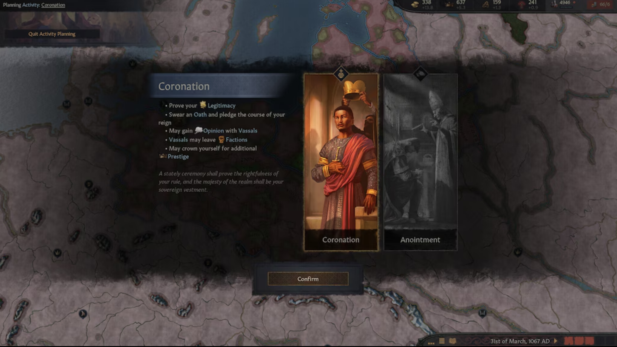 CRUSADER KINGS III CORONATIONS (DLC) - PC - STEAM - MULTILANGUAGE - EU