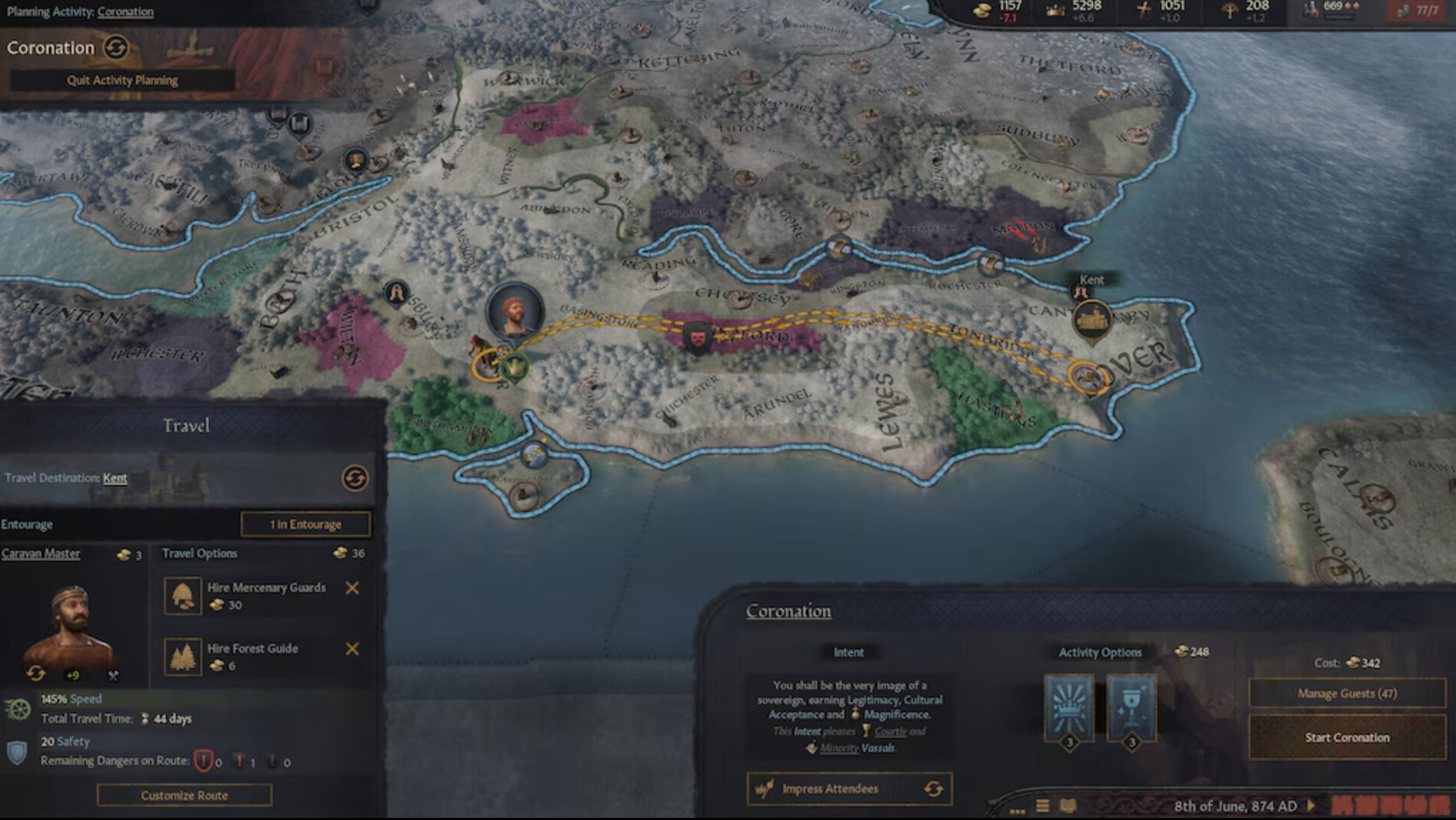 CRUSADER KINGS III CORONATIONS (DLC) - PC - STEAM - MULTILANGUAGE - EU