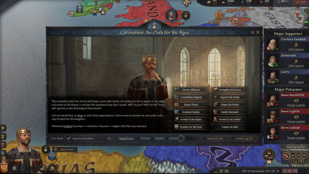 CRUSADER KINGS III CORONATIONS (DLC) - PC - STEAM - MULTILANGUAGE - EU