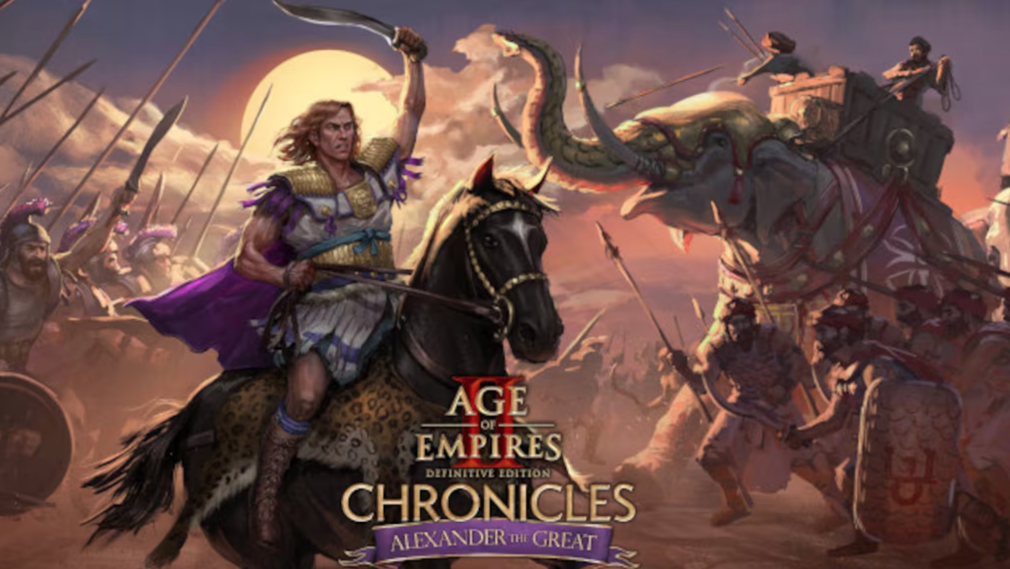 AGE OF EMPIRES II - CHRONICLES: ALEXANDER THE GREAT (DEFINITIVE EDITION) (DLC) - PC - STEAM - MULTILANGUAGE - WORLDWIDE