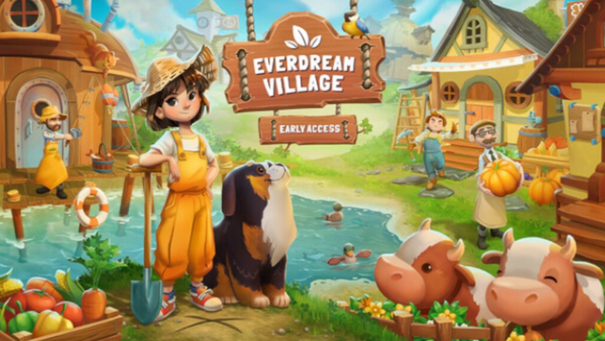 EVERDREAM VILLAGE - PC - STEAM - MULTILANGUAGE - WORLDWIDE - Libelula Vesela - Jocuri video