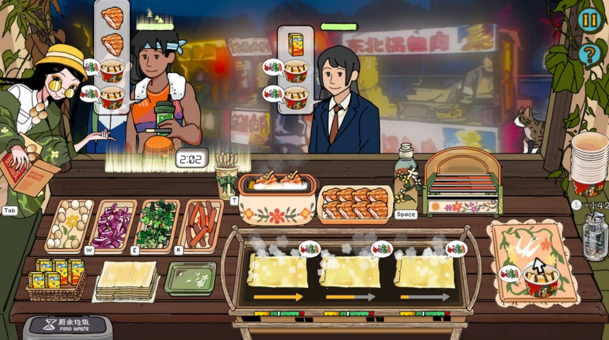CHINESE STREET FOOD LEGEND - PC - STEAM - MULTILANGUAGE - WORLDWIDE
