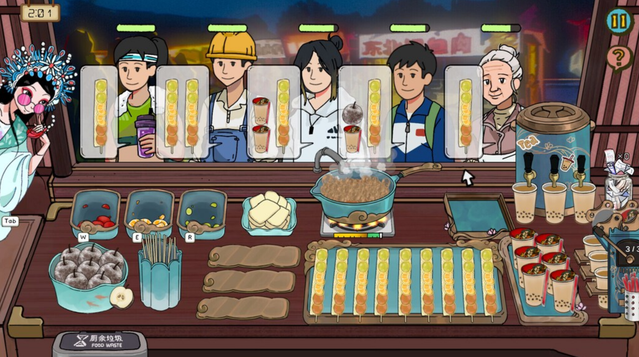 CHINESE STREET FOOD LEGEND - PC - STEAM - MULTILANGUAGE - WORLDWIDE