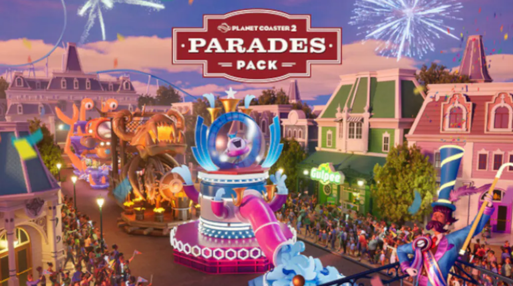 PLANET COASTER 2 - PARADES PACK (DLC) - PC - STEAM - MULTILANGUAGE - WORLDWIDE