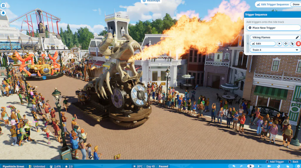 PLANET COASTER 2 - PARADES PACK (DLC) - PC - STEAM - MULTILANGUAGE - WORLDWIDE