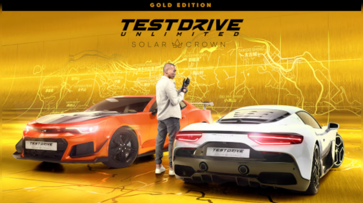 TEST DRIVE UNLIMITED SOLAR CROWN (GOLD EDITION) - PC - STEAM - MULTILANGUAGE - WORLDWIDE