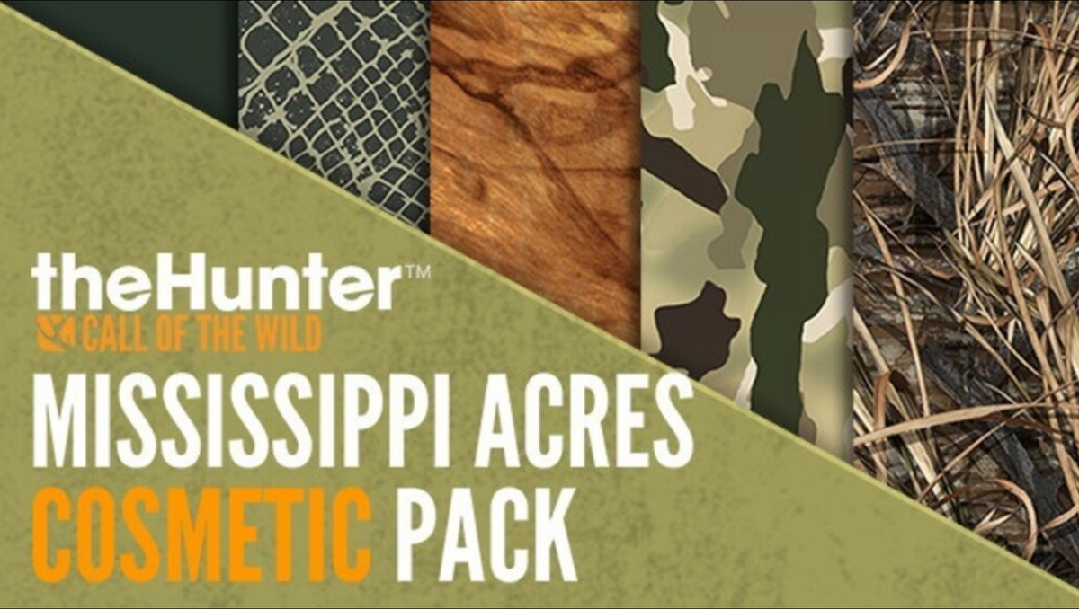 THEHUNTER: CALL OF THE WILD - MISSISSIPPI ACRES COSMETIC PACK (DLC) - PC - STEAM - MULTILANGUAGE - EU