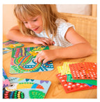 SET 4 PLANSE MOZAIC, KIDS, MULTICOLOR - APLI (APL19446)
