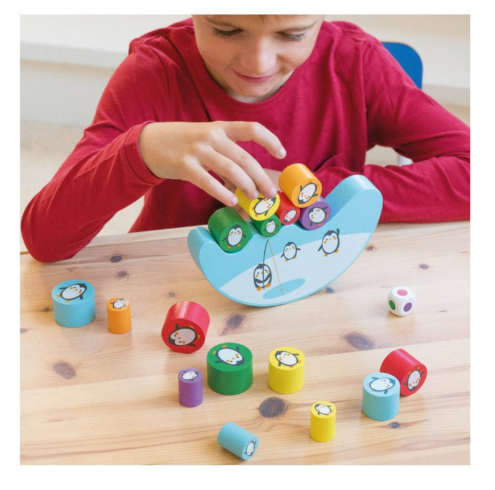 JOC EDUCATIV PINGUINI - BALANCE, 16 PIESE - APLI (APL17203)
