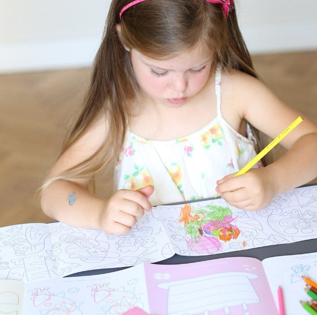 COLORING AND LINE DRAWING BOOK, I LOVE COLORING - BANANA PANDA (BP50162)