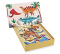 PUZZLE MAGNETIC DINOZAURI, KIDS, 52 PIESE - APLI (APL19233)