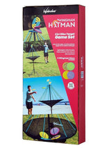 OUTDOOR GAME SET, FREESBEE WITH SPECIAL SUPPORT, HOLDING AND THROWING WITH TARGET, WABOBA HITMAN, 4 SILICON DISCS INCLUDED - SPORTX (VDM2010650)