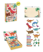 PUZZLE MAGNETIC DINOZAURI, KIDS, 52 PIESE - APLI (APL19233)