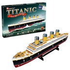PUZZLE 3D NAVA MICA TITANIC 35 PIESE - CUBIC FUN (CUT4012h)