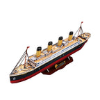 PUZZLE 3D NAVA MEDIE TITANIC 125 PIESE - CUBIC FUN (CUT4045H)