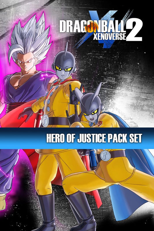 DRAGON BALL XENOVERSE 2 - HERO OF JUSTICE PACK SET (DLC) - PC - STEAM - MULTILANGUAGE - WORLDWIDE