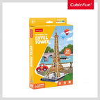 CUBIC FUN - 3D PUZZLE EIFFEL TOWER 31 PIECES - CUBIC FUN (CUW3195)