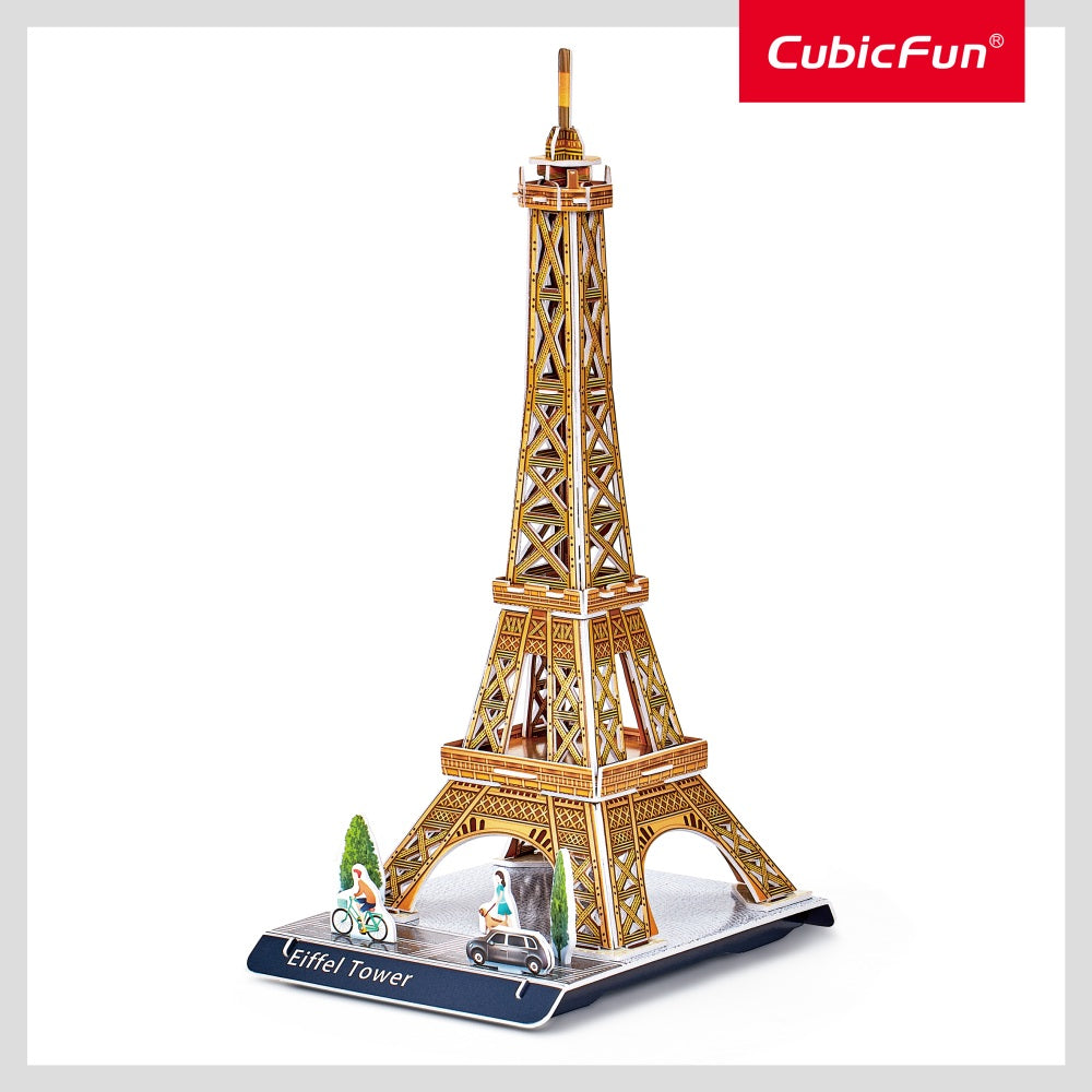 CUBIC FUN - 3D PUZZLE EIFFEL TOWER 31 PIECES - CUBIC FUN (CUW3195)