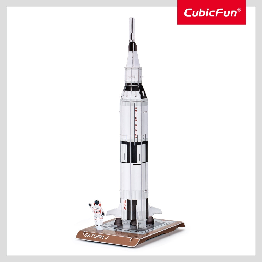 CUBIC FUN - 3D PUZZLE SATURN V 24 PIECES - CUBIC FUN (CUW3198)