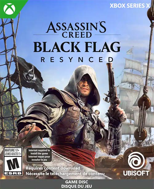 ASSASSINS CREED BLACK FLAG RESYNCED - XBOX ONE / XBOX SERIES X|S - XBOX LIVE - MULTILANGUAGE - WORLDWIDE