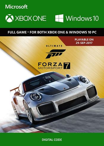 FORZA MOTORSPORT 7 (ULTIMATE EDITION) (XBOX ONE/WIN 10) - XBOX LIVE - MULTILANGUAGE - WORLDWIDE