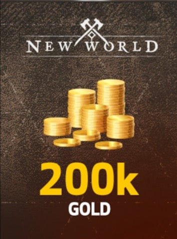 NEW WORLD GOLD 200K - ASGARD (EU CENTRAL SERVER) - PC - OTHER - MULTILANGUAGE - WORLDWIDE