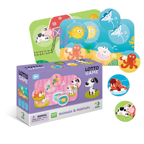 JOC LOTTO - ANIMALE SI HABITATE - DODO (DO300196)