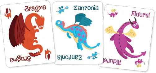 JOC DE CARTI OLD MAID - DRAGONI VESELI - OUTSET (C19150)