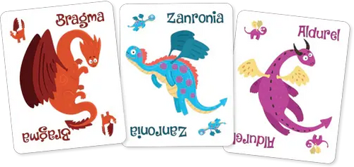 JOC DE CARTI OLD MAID - DRAGONI VESELI - OUTSET (C19150)