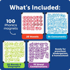 SET MAGNETI PENTRU INVATAREA SUNETELOR - LEARNING RESOURCES (LER1600)
