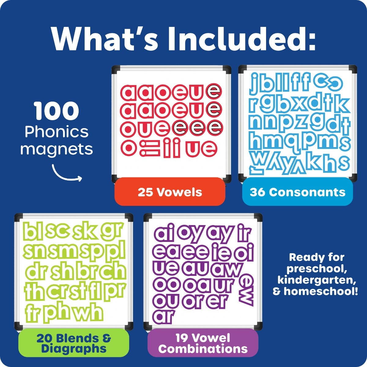 SET MAGNETI PENTRU INVATAREA SUNETELOR - LEARNING RESOURCES (LER1600)