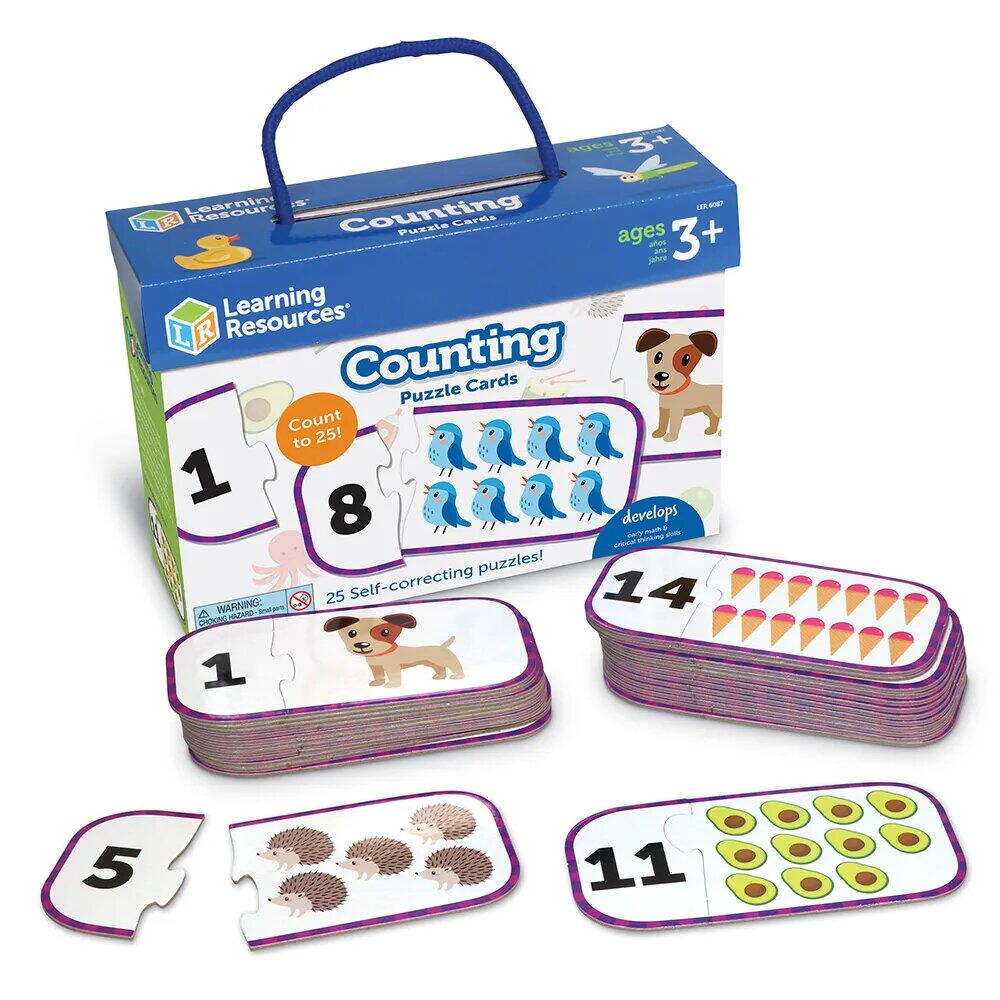 ASSOCIATION GAME - LEARN TO COUNT UP TO 25 - LEARNING RESOURCES (LER6087)