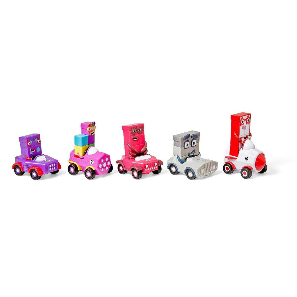 SET MINI VEHICULE NUMBERBLOCKS - DE LA 6 LA 10 - HAND2MIND (HM96928-UK)