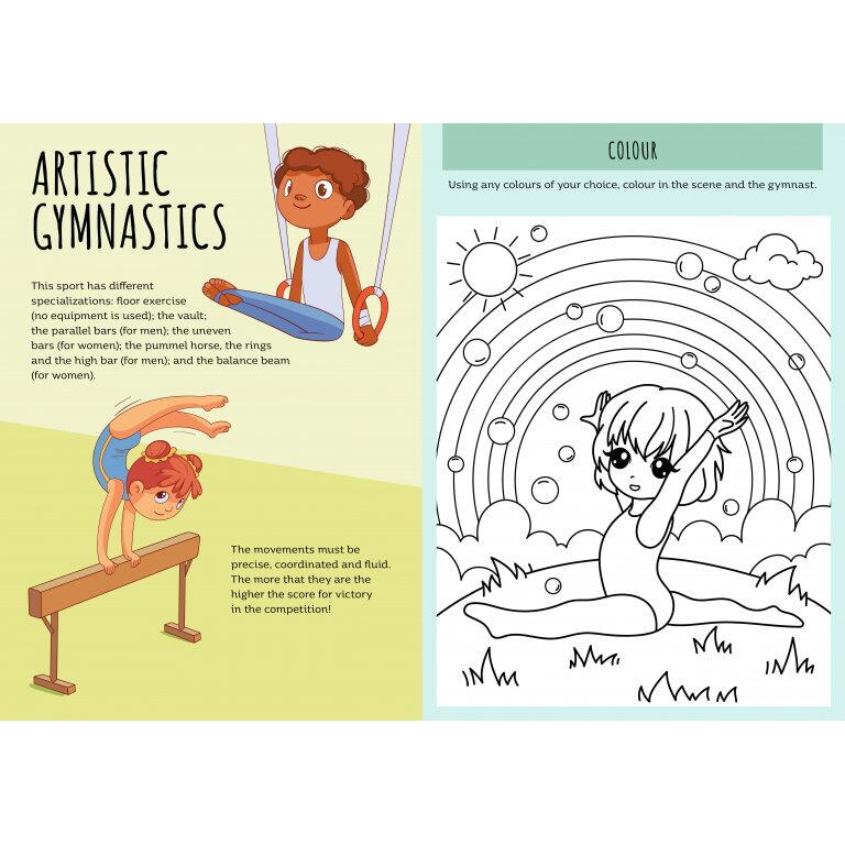 CARTE DE ACTIVITATI CU ABTIBILDURI - ORA DE SPORT - SASSI (978-88-303-5635-1)