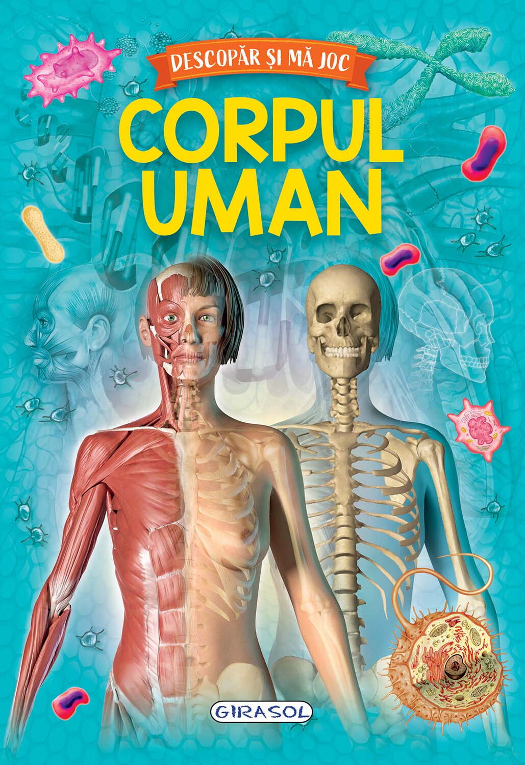 DESCOPAR SI MA JOC - CORPUL UMAN - GIRASOL (978-606-024-437-0)