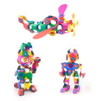 CLIXO® JOC MAGNETIC DE CONSTRUIT - SUPER CURCUBEU (60 PIESE) - CLIXO (CL-SRBW-RB-1)