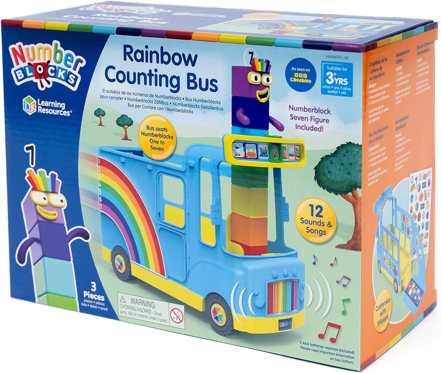 JOC DE ROL  - NUMBERBLOCKS® SI AUTOBUZUL CURCUBEU - HAND2MIND (HM96092-UK)